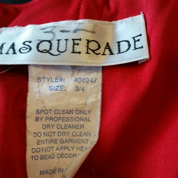 Masquerade size 3-4 prom dress - Picture 3 of 3